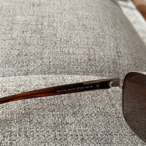 Ralph Lauren Stylish Brown Aviator Sunglasses - Picture 3 of 5